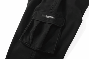 Men’s Cargo Pants – Loose Fit, Elastic Cuffs, Utility Style for Winter - 4inme