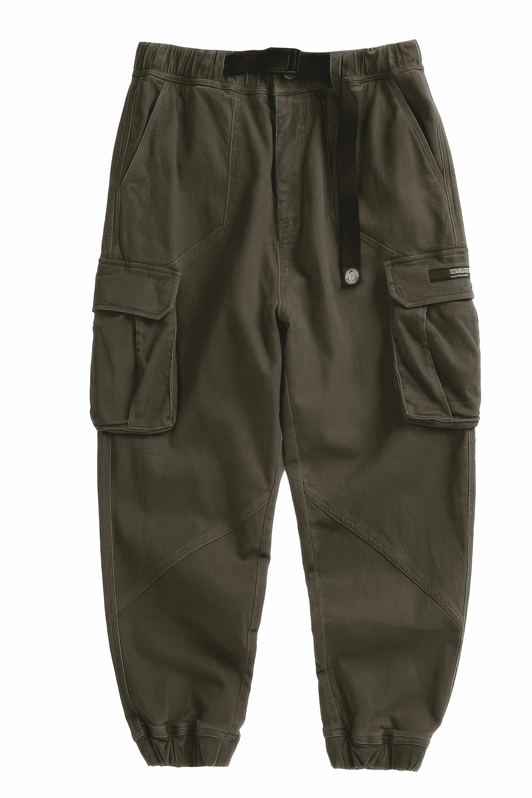 Men’s Cargo Pants – Loose Fit, Elastic Cuffs, Utility Style for Winter - 4inme