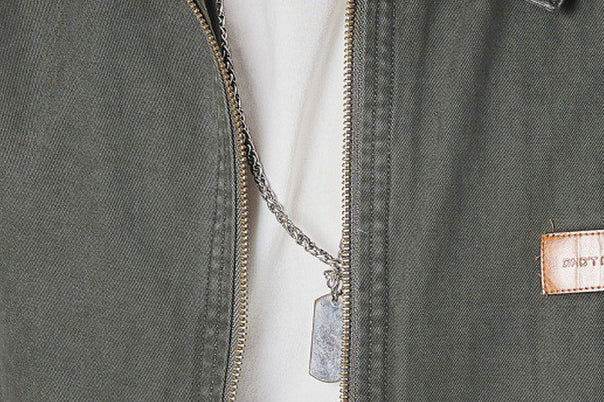 Winter Detroit Heavy Quilted Work Jacket for Men – Loose Fit, Cotton Lined - 4inme