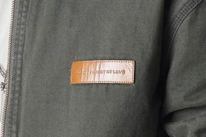 Winter Detroit Heavy Quilted Work Jacket for Men – Loose Fit, Cotton Lined - 4inme