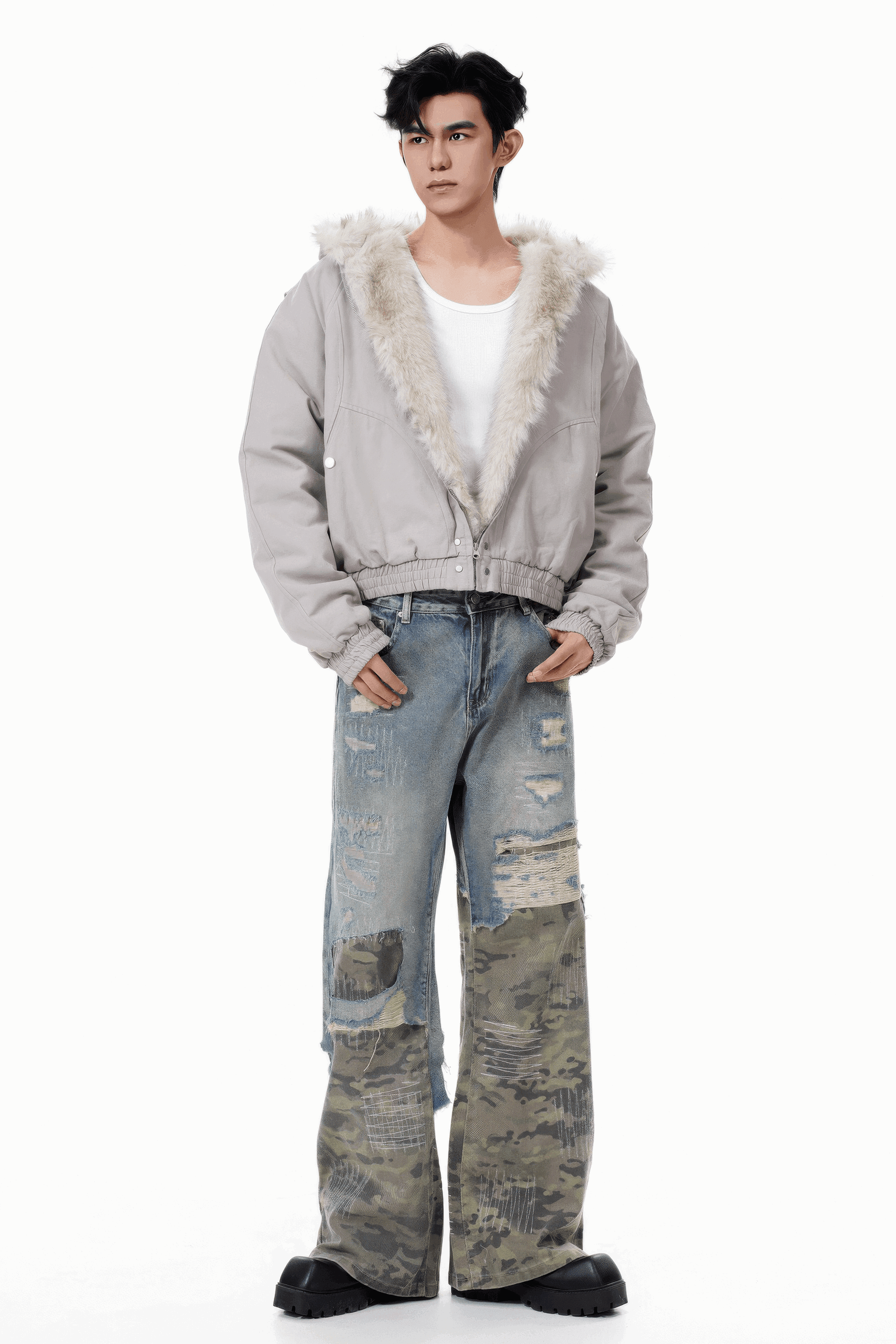 Winter Original Hooded Puffer Jacket with Cotton Lining - 4inme