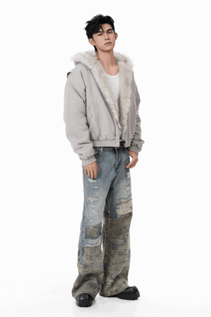 Winter Original Hooded Puffer Jacket with Cotton Lining - 4inme