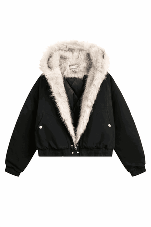 Winter Original Hooded Puffer Jacket with Cotton Lining - 4inme