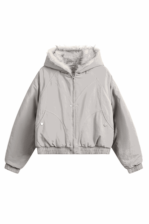 Winter Original Hooded Puffer Jacket with Cotton Lining - 4inme