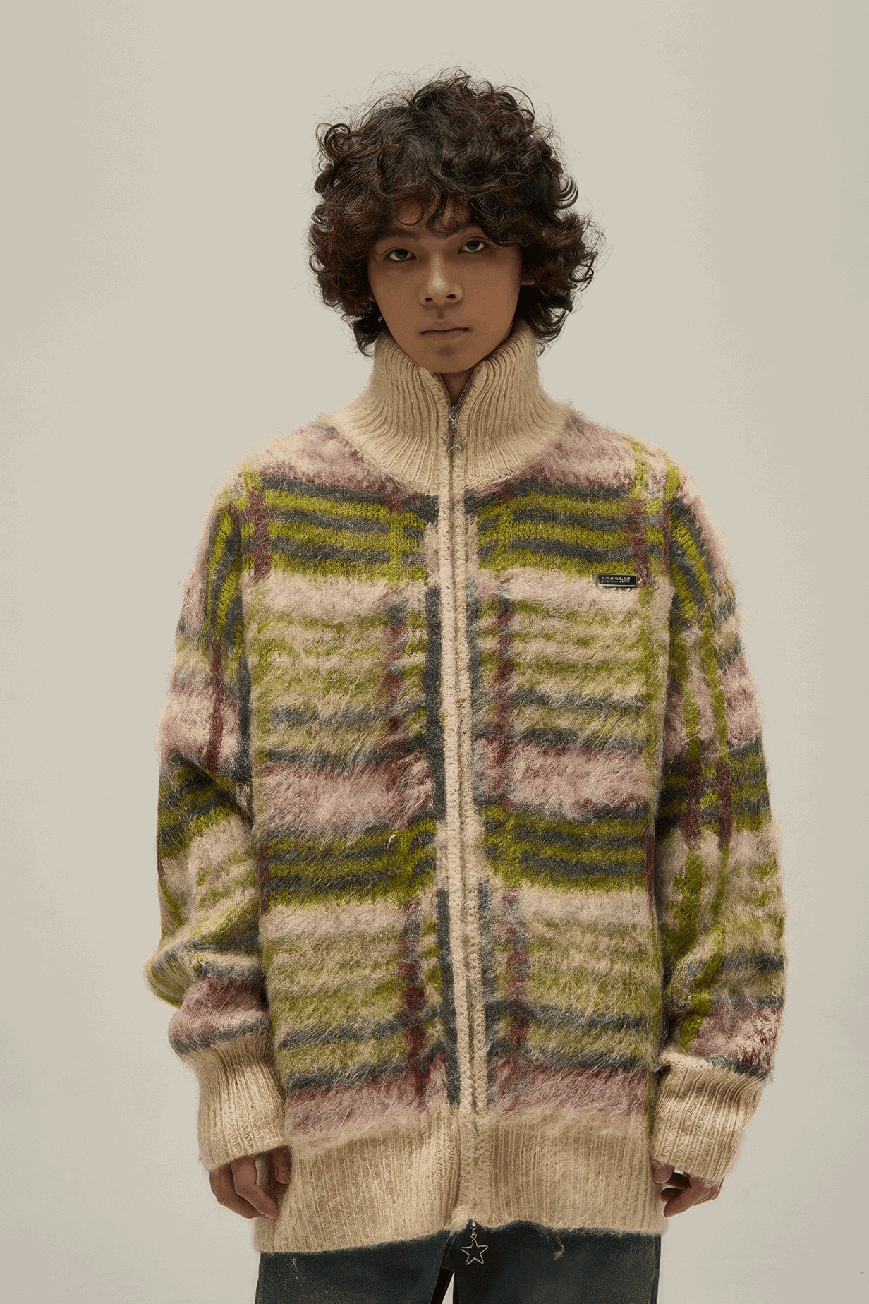 Winter Vintage American Knit Cardigan for Men – Loose & Relaxed - 4inme