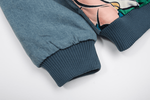 Winter Vintage American Pattern Loose Fit Cotton Jacket - 4inme