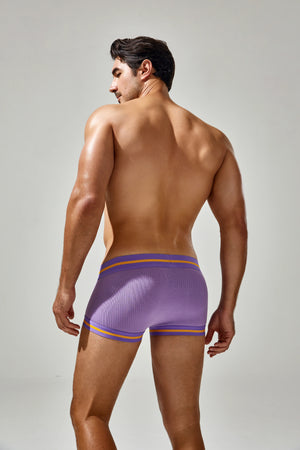 Men's Cotton Boxer Briefs , Breathable & Solid Colors - 4inme