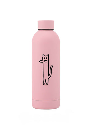 FluidCat Insulated Mug – Cute & Large Capacity(500ML) - 4inme