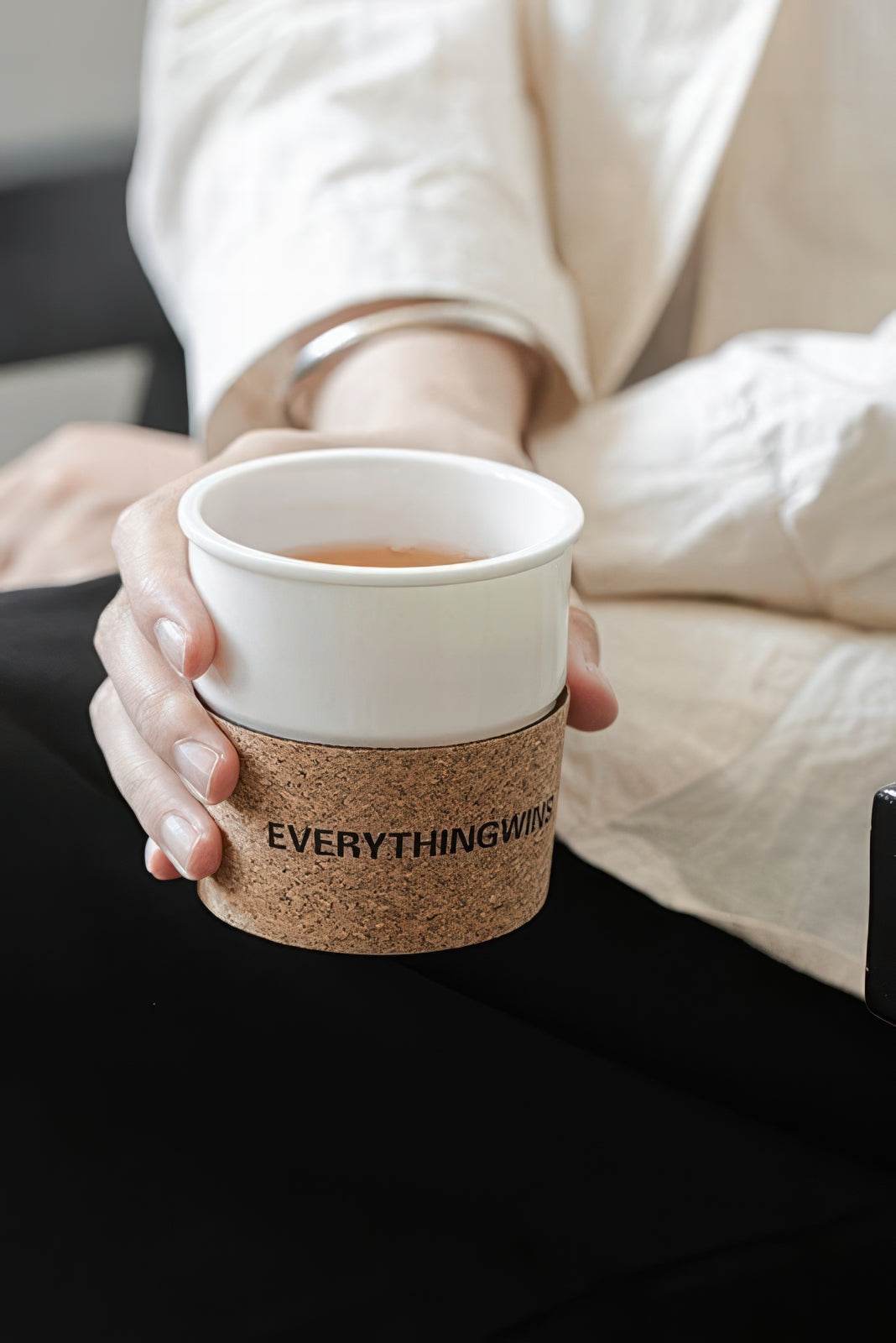 Ceramic Coffee Mug – Simple & Heat-Resistant - 4inme