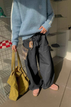 Crossover Stitch Denim - 4inme