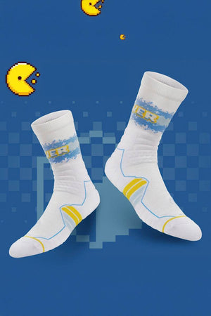 Elite Basketball Socks - High-Cut Terry Cushion Performance Crew Socks - 4inme