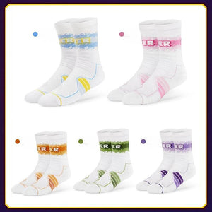 Elite Basketball Socks - High-Cut Terry Cushion Performance Crew Socks - 4inme