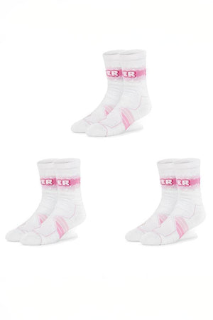 Elite Basketball Socks - High-Cut Terry Cushion Performance Crew Socks - 4inme