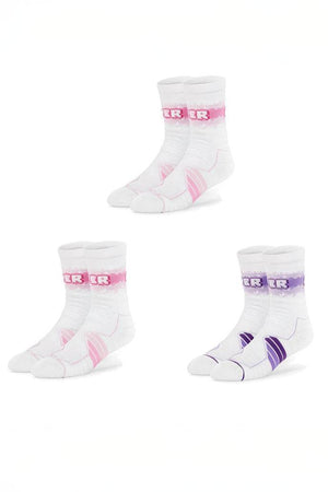Elite Basketball Socks - High-Cut Terry Cushion Performance Crew Socks - 4inme