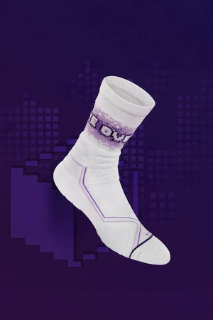 Elite Basketball Socks - High-Cut Terry Cushion Performance Crew Socks - 4inme