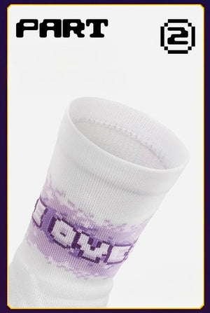 Elite Basketball Socks - High-Cut Terry Cushion Performance Crew Socks - 4inme