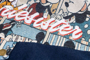 Embroidered Bomber Jacket – Retro Baseball Style - 4inme