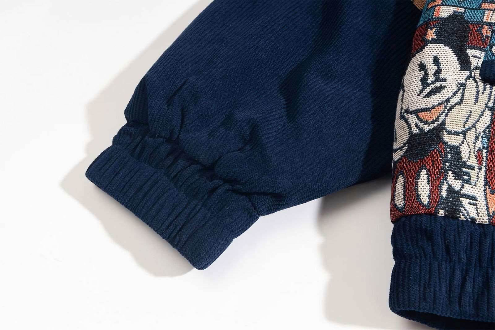 Embroidered Bomber Jacket – Retro Baseball Style - 4inme