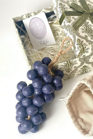 Grape Cluster Shaped Soap - Handmade Bath Bar - 4inme