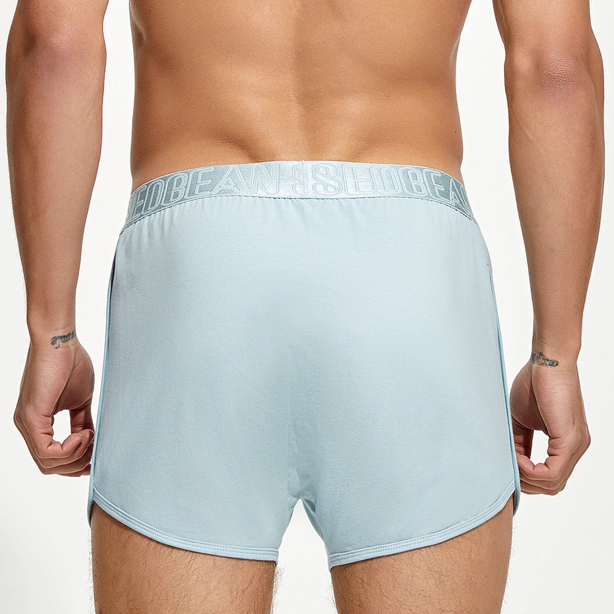 Men’s Cotton Boxer Shorts – Combed Cotton Lounge Underwear - 4inme