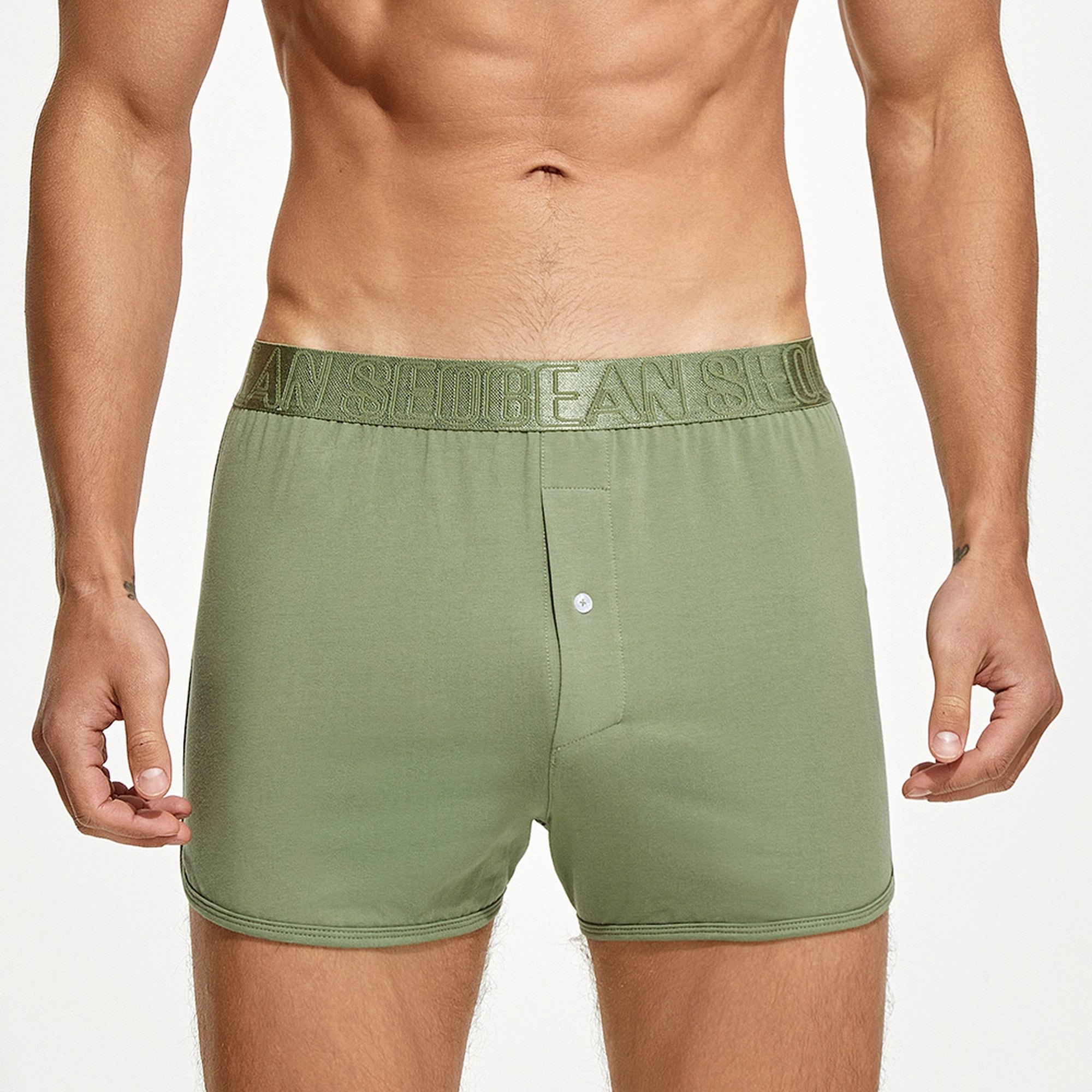 Men’s Cotton Boxer Shorts – Combed Cotton Lounge Underwear - 4inme