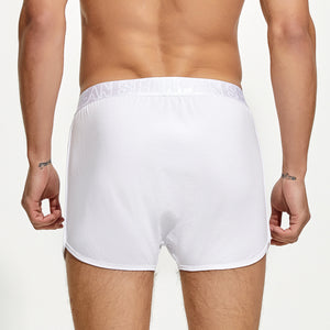 Men’s Cotton Boxer Shorts – Combed Cotton Lounge Underwear - 4inme