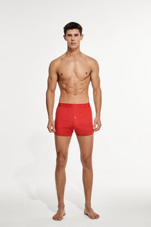 Men’s Cotton Boxer Shorts – Combed Cotton Lounge Underwear - 4inme