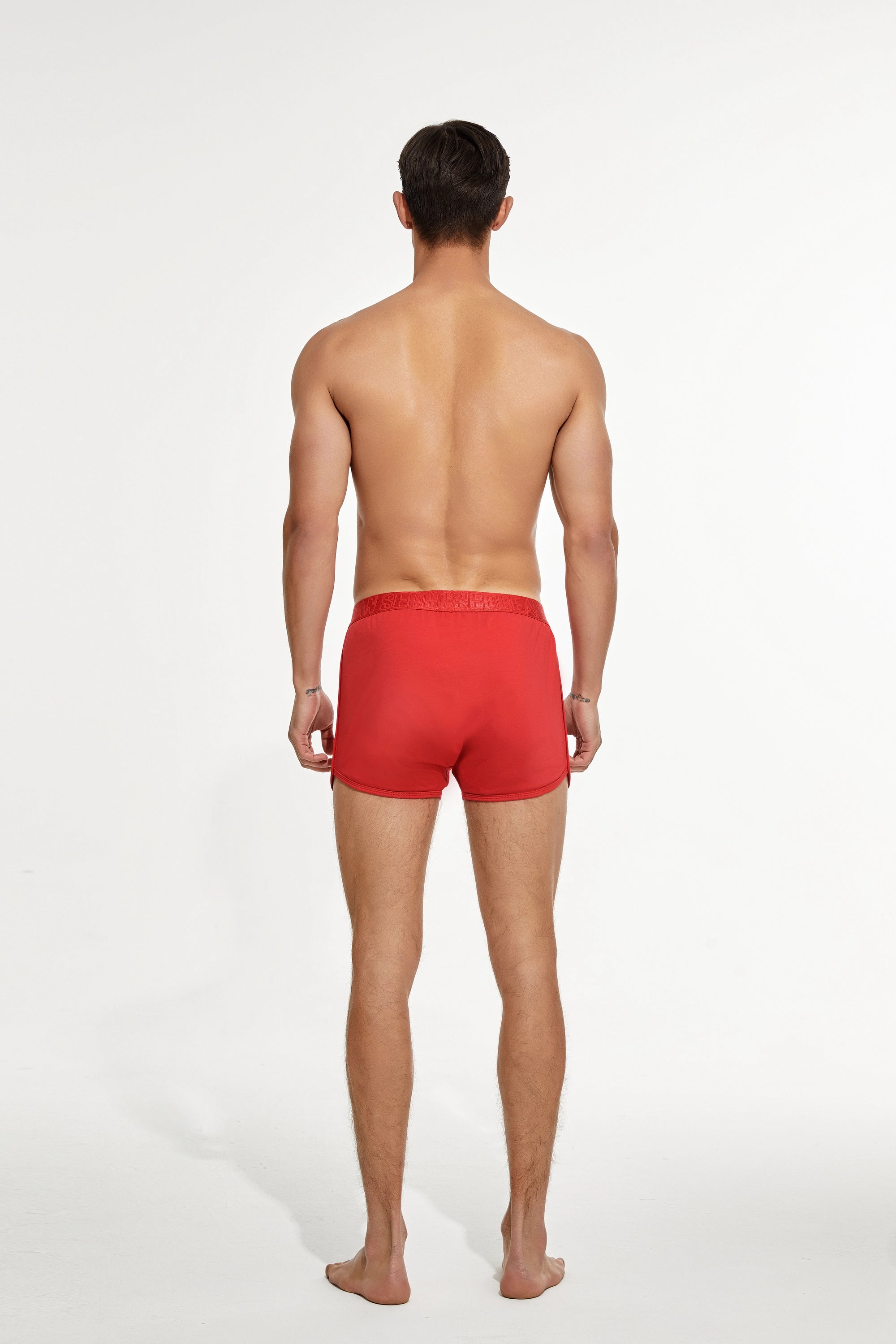 Men’s Cotton Boxer Shorts – Combed Cotton Lounge Underwear - 4inme