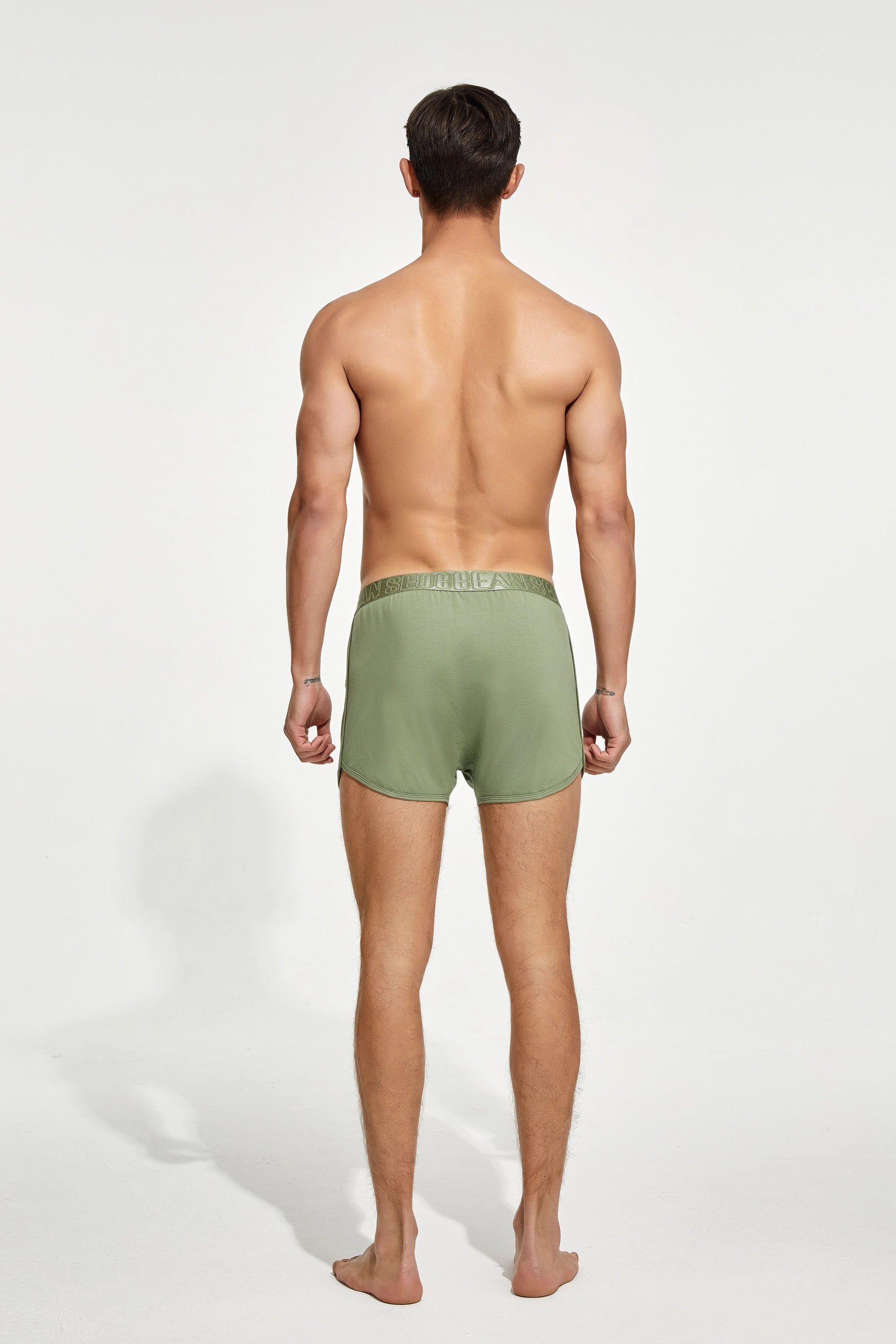 Men’s Cotton Boxer Shorts – Combed Cotton Lounge Underwear - 4inme