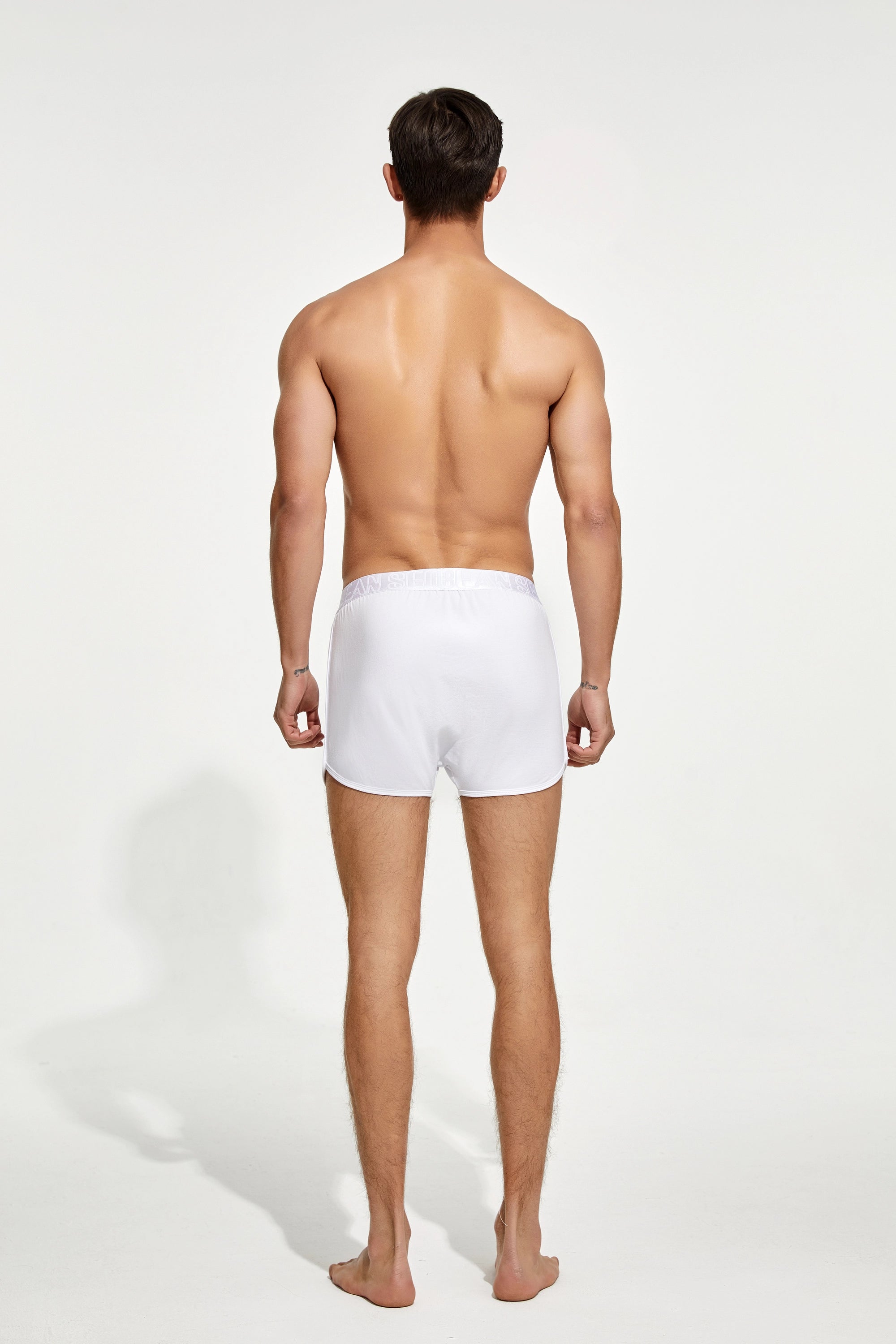 Men’s Cotton Boxer Shorts – Combed Cotton Lounge Underwear - 4inme