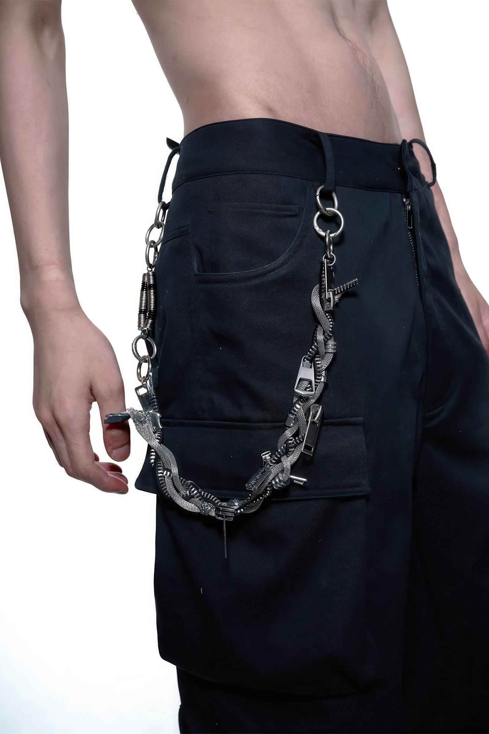 Heavy-Duty Multi-Wear Metal Mechanic Necklace - Futuristic Design - 4inme