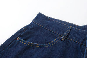 Flame Burnout Distressed Denim Shorts – Bold, Streetwear-Inspired Design - 4inme