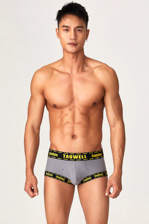 Men’s Cotton Boxer Briefs – Classic Comfort Fit - 4inme