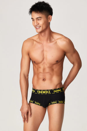 Men’s Cotton Boxer Briefs – Classic Comfort Fit - 4inme