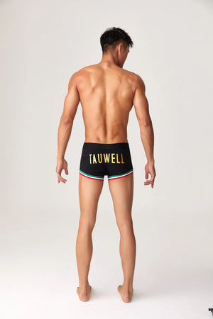 Men’s Cotton Boxer Briefs – Solid Color Streetwear Style - 4inme