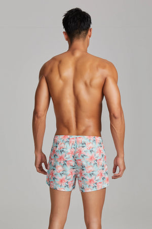 Men’s Printed Beach Shorts – Casual & Comfortable Sleepwear - 4inme