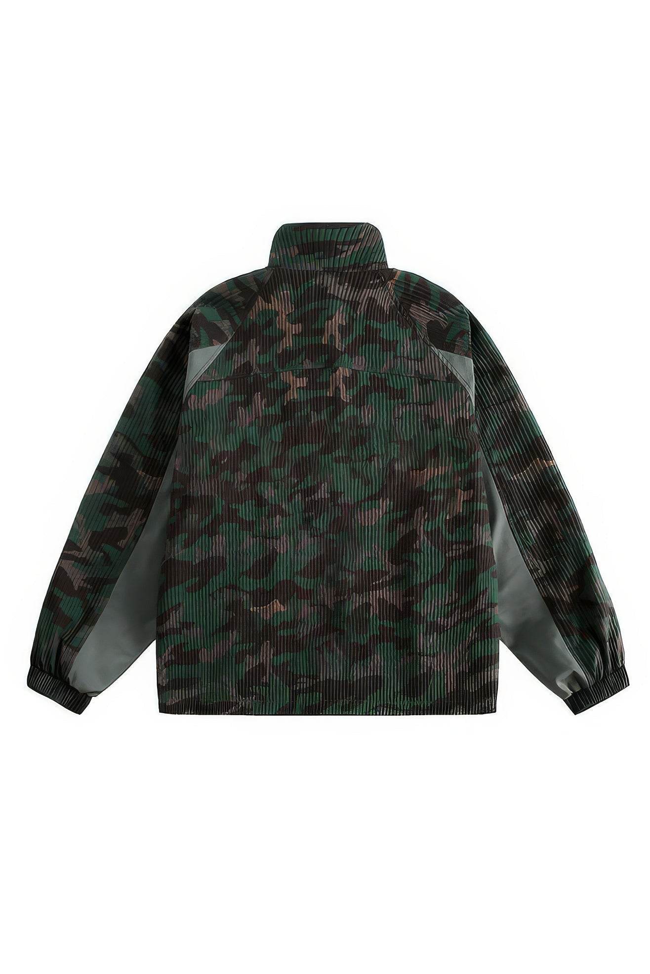 Loose Fit Corduroy Camouflage Jacket - Urban Streetwear Essential - 4inme