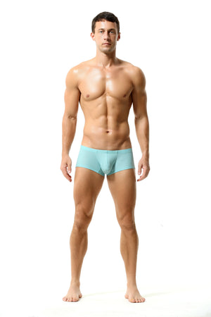 Men’s Breathable Solid Color Boxer Briefs - 4inme