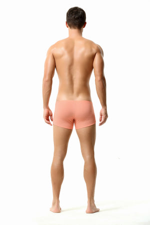 Men’s Breathable Solid Color Boxer Briefs - 4inme