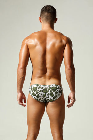 Men’s Low-Rise Sexy Animal Print Briefs - 4inme