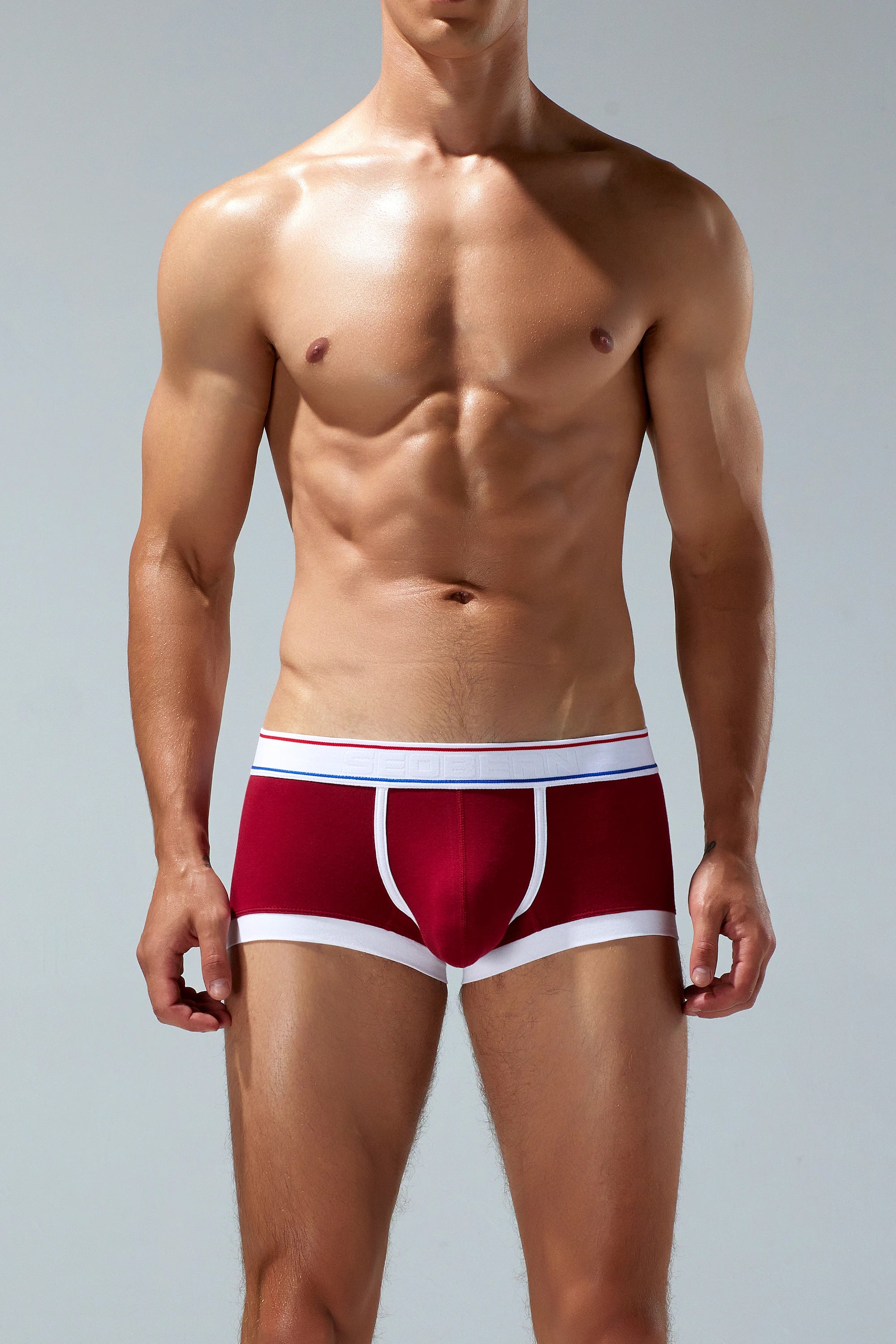 Men’s Solid Cotton Boxer Shorts – Simple & Comfortable Design - 4inme