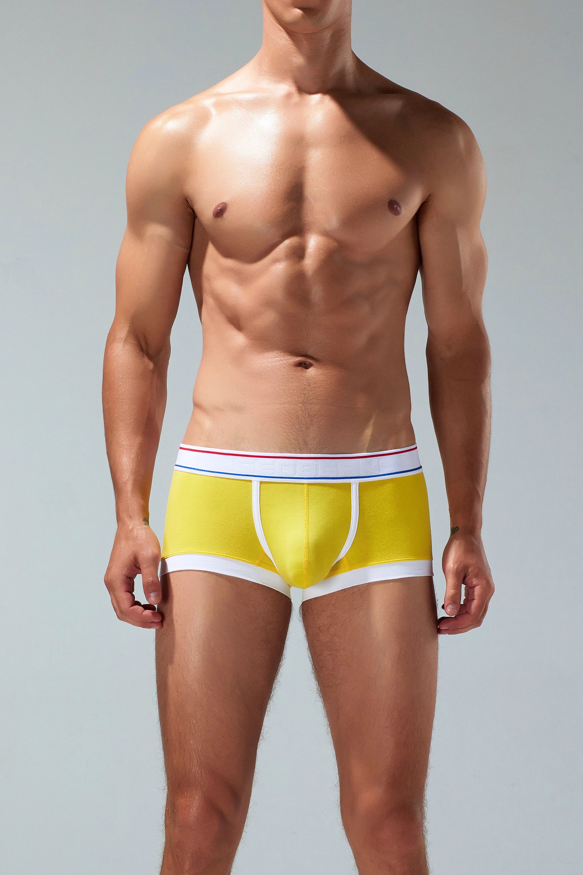 Men’s Solid Cotton Boxer Shorts – Simple & Comfortable Design - 4inme