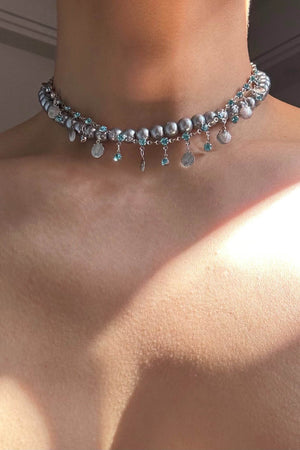 Ocean Wave Pendant Necklace - 4inme