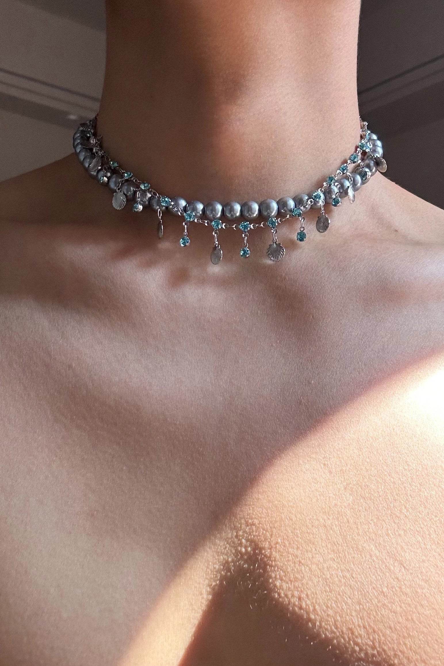 Ocean Wave Pendant Necklace - 4inme