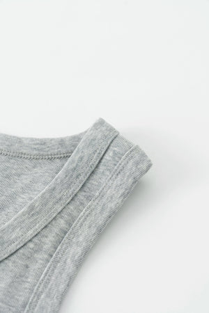 Summer Tank Top – Minimalist, Loose-Fit Workout Vest - 4inme