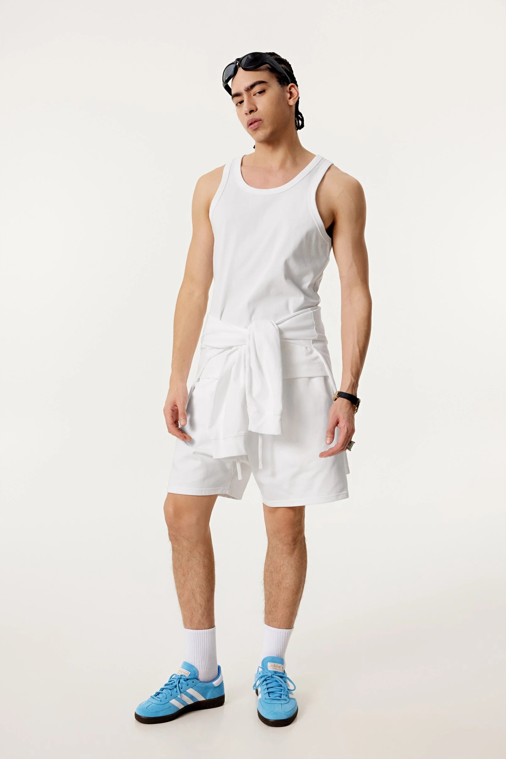 Summer Tank Top – Minimalist, Loose-Fit Workout Vest - 4inme