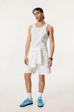 Summer Tank Top – Minimalist, Loose-Fit Workout Vest - 4inme