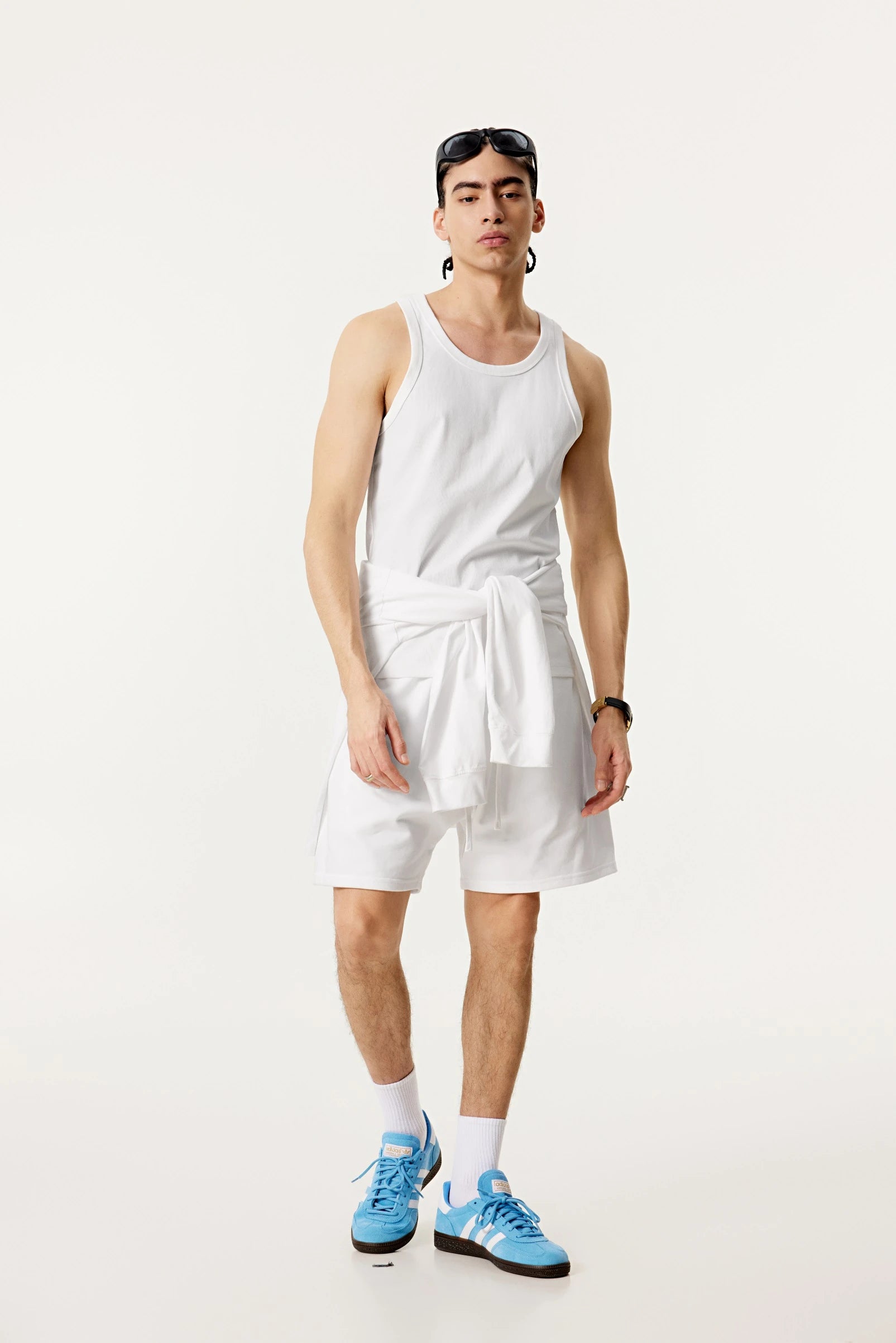 Summer Tank Top – Minimalist, Loose-Fit Workout Vest - 4inme