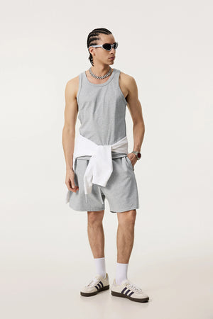 Summer Tank Top – Minimalist, Loose-Fit Workout Vest - 4inme