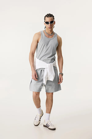 Summer Tank Top – Minimalist, Loose-Fit Workout Vest - 4inme